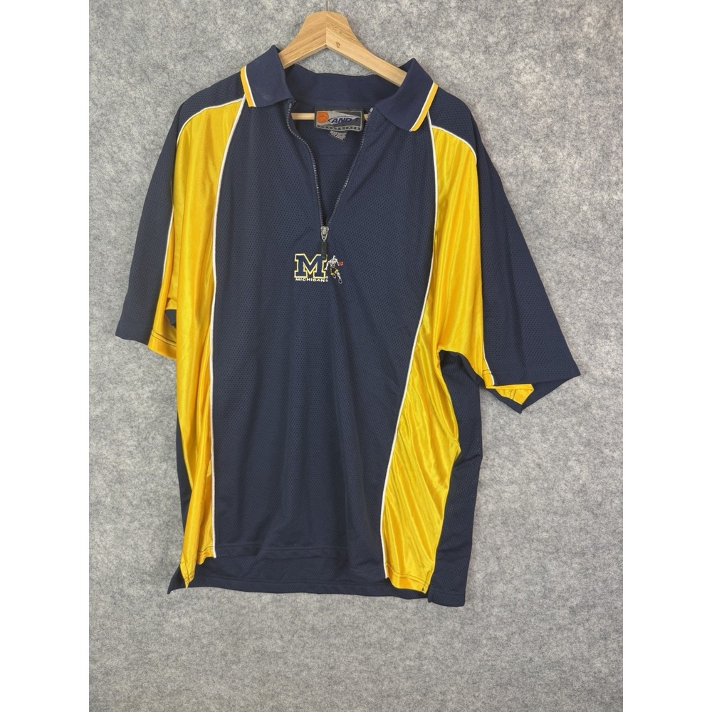 Vintage And1 Shirt Mens XL Mixtape Michigan Wolverines Basketball 90s Jersey